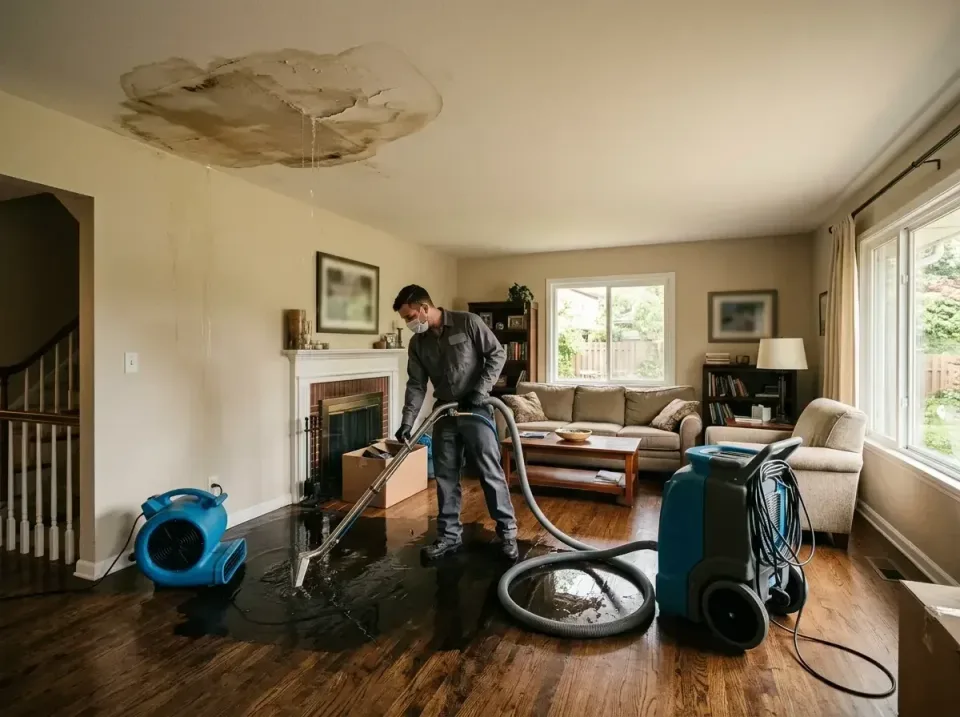 attic-pipe-burst-ceiling-drip-008 — frequently asked questions, Water Damage Restoration & Carpet Care in Ogden, UT